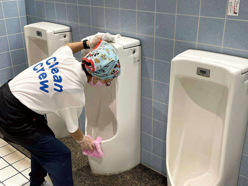 「トイレ掃除の達人」