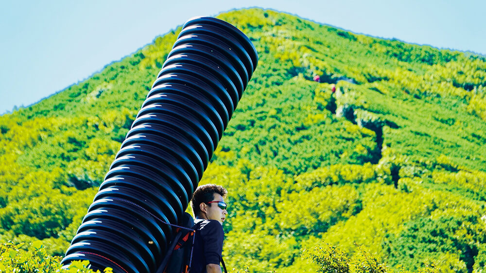 「登山道守護神」