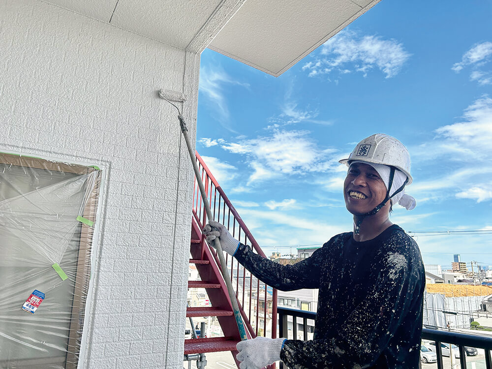 「フィリピンからのペンキ屋さん」