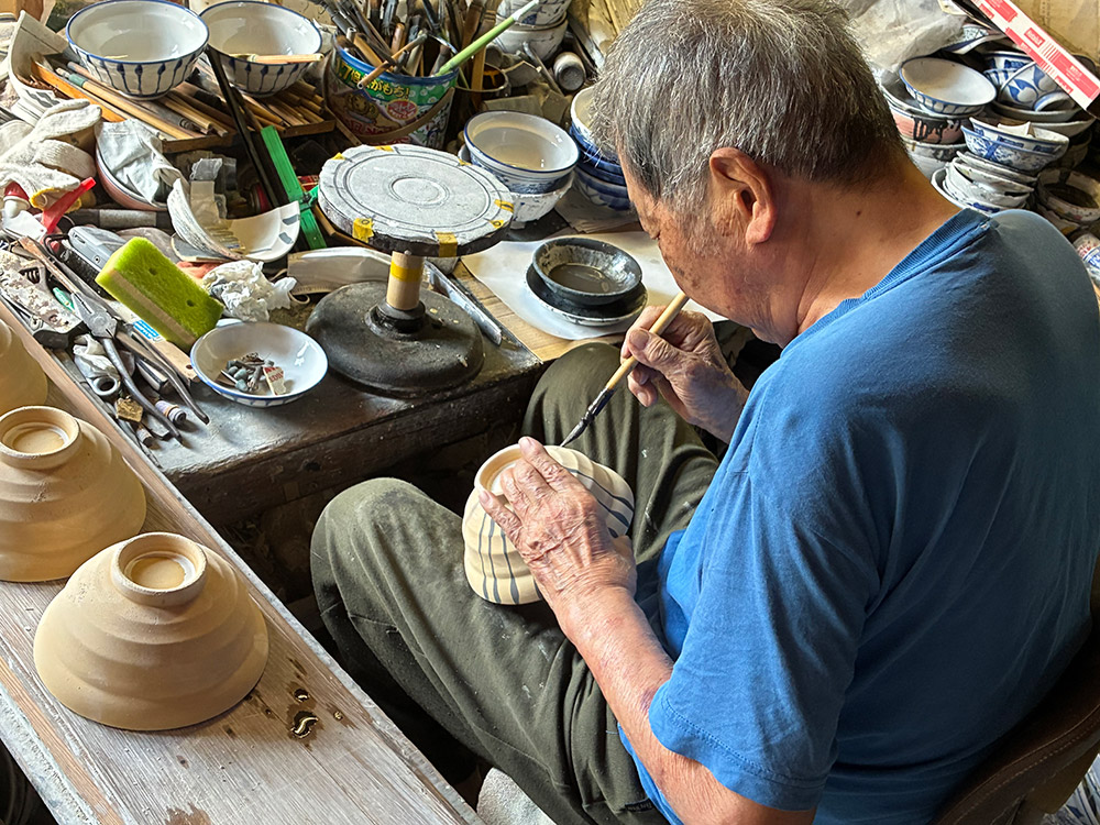 「焼き物職人」