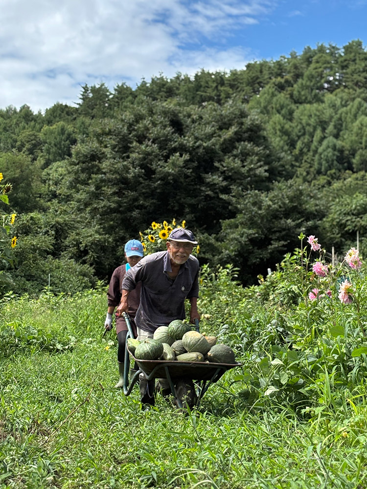 「沢山採れたぞ～！！」